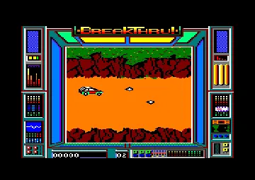 Breakthru (G) (1990) (Version Basic 1.1) [PC Amstrad International] screen shot game playing